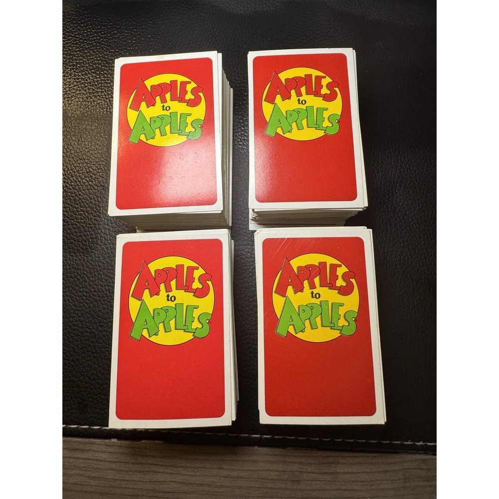 Apples to Apples Party Box Expansion Two Extra RED Apple Cards Set of 366